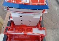 custom made model of 118m General Cargo vessel